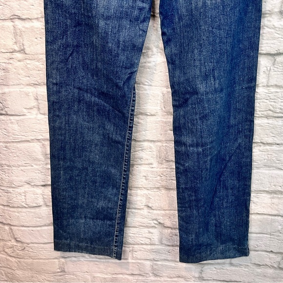 NWT Anthro Ottod'Ame 30x35” Denim Var-Unica Wide Leg Bootcut hi-rise Blue Jeans - Picture 6 of 12